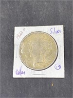 1922 P  Peace Silver Dollar