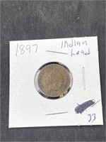1897 Inidan Head Penny