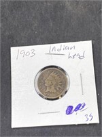 1903 Inidan Head Penny