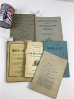 Brochures anciennes dont "J-B de la Salle" 1888