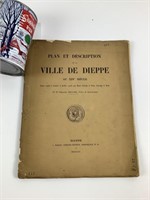 "Plan et descriptions de la Ville de Dieppe au 14e