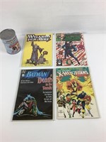 4 comics dont Batman Death in the Family, DC