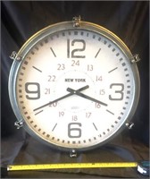 Clock 18" Wall Hanging Battery Operated