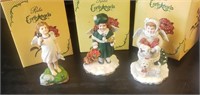 Pipka Earth Angels set of 3 Height 5"