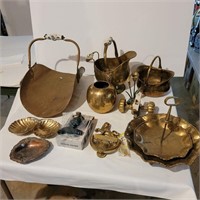 Various pieces of brass