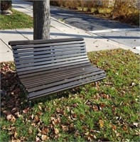 Outdoor Park Bench