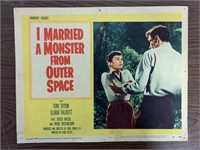 I MARRIED A MONSTER FROM OUTER SPACE LOBBY CARD
