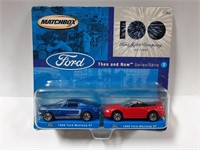 Matchbox Then & Now Ford Mustinc 1968 & 1999
