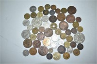 56 Estate Foreign Coins