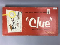 1956 "Clue" Board Game