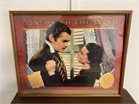 23" x 29" Framed "Gone With The Win" Poster