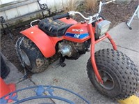 Vintage Honda 110 All Terrain Cycle Model ATC