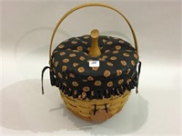 1995 Longaberger Lg. Pumpkin Basket