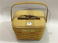 1999 Lg. Longaberger Berry Basket-Woven Memories