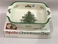 Spode England Christmas Tree Sm. Lasagna Dish