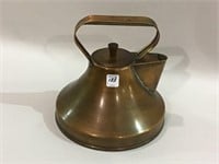 Solid Copper Tea Pot (10 Inches Tall)