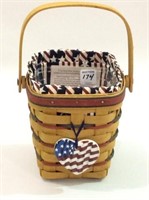 1995 Longaberger All American Carry Along Basket