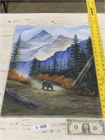 Bear Painting Arkansas Artist