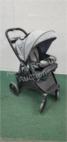 2 baby strollers - Graco Gray/Black & Chicco baby