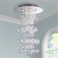 Saint Mossi glass raindrop chandelier