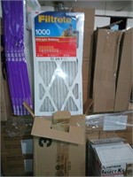 4pk. 3M filtrete HVAC filters 12 x 24 x 1