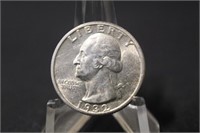1932-S Washington Silver Quarter Key Date