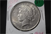1924 U.S. Silver Peace Dollar