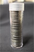 Roll of 1962-P Uncirculated Jefferson Nickels