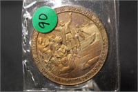 1970 Copper Commemorative MAYFLOWER Coin