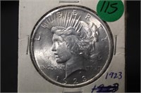1923 U.S. Silver Peace Dollar