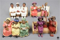 Church Pew Figurines