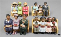 Church Pew Figurines