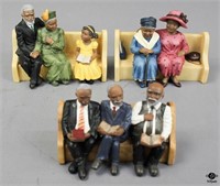 Church Pew Figurines