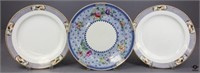 E. Bourgeois Porcelain Plates