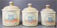 Mary Wilkins Kelly Ceramic Canister Set