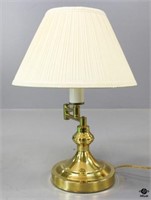 Brass Swing Arm Accent Lamp