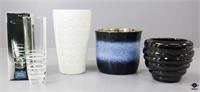 Crystal Vase, Ceramic Vase & Planters