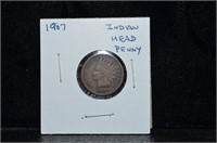 1907 Indian Head Penny