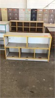 2 Shelfs 1(yellow) 1( Wooden )