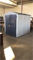 5 1/2ft. X 8ft Long Outside Storage Shed
