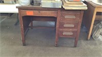 3 1/2 Wooden Desk