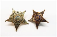 Two Retired Hamilton County Badges