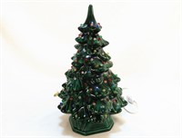 Vintage Lighted Ceramic Christmas Tree