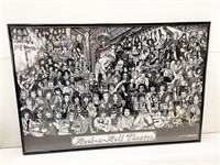 Framed Rock-N-Roll Theatre Print