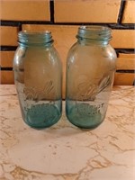2-1/2 Gallon Blue Ball Jars