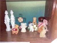 Cross, Dogs, Candles, Tissue Holders, Etc