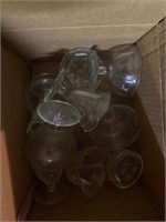 Box of Sherbet/ Ice Cream Glasses
