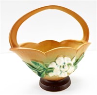 Vintage Roseville Basket Vase