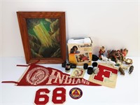 Vintage Pennants, oil Painting, Camera and more