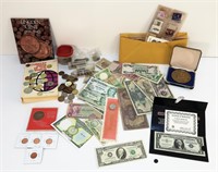 Large Coin & Currency Collection